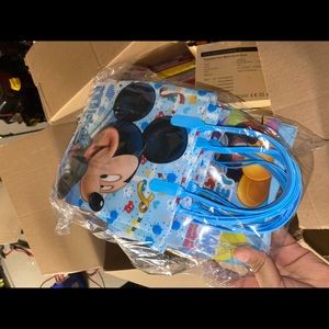 box of party supplies